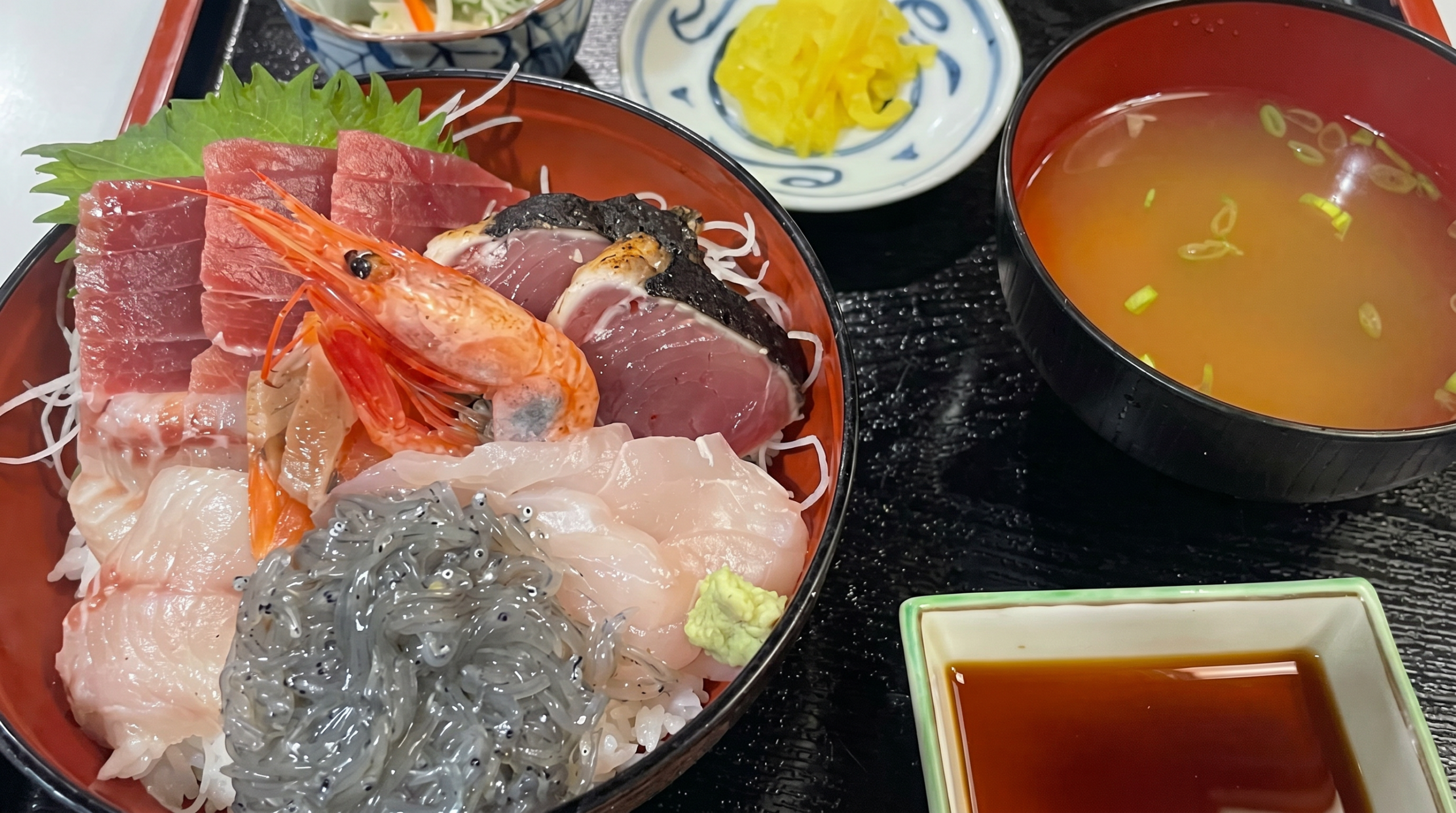 海鮮丼定食