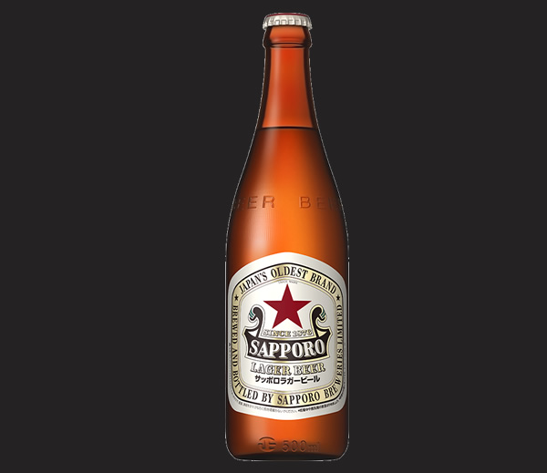 瓶ビール(サッポロ赤星)