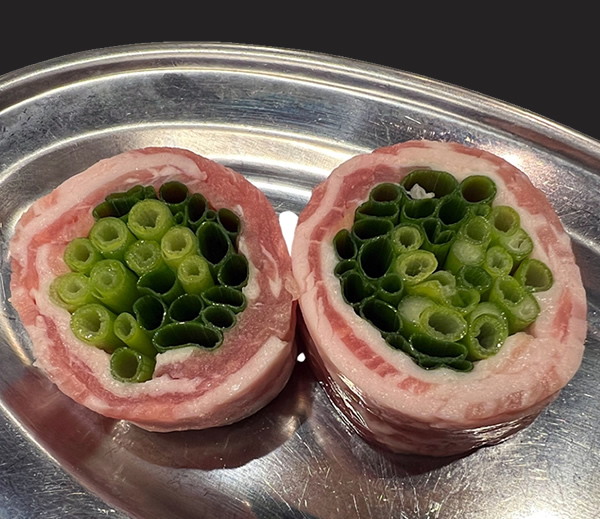 豚バラねぎ巻き